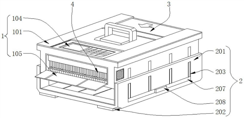 Double-sided independent printing equipment