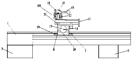Lathe head device capable of adjusting direction of main shaft
