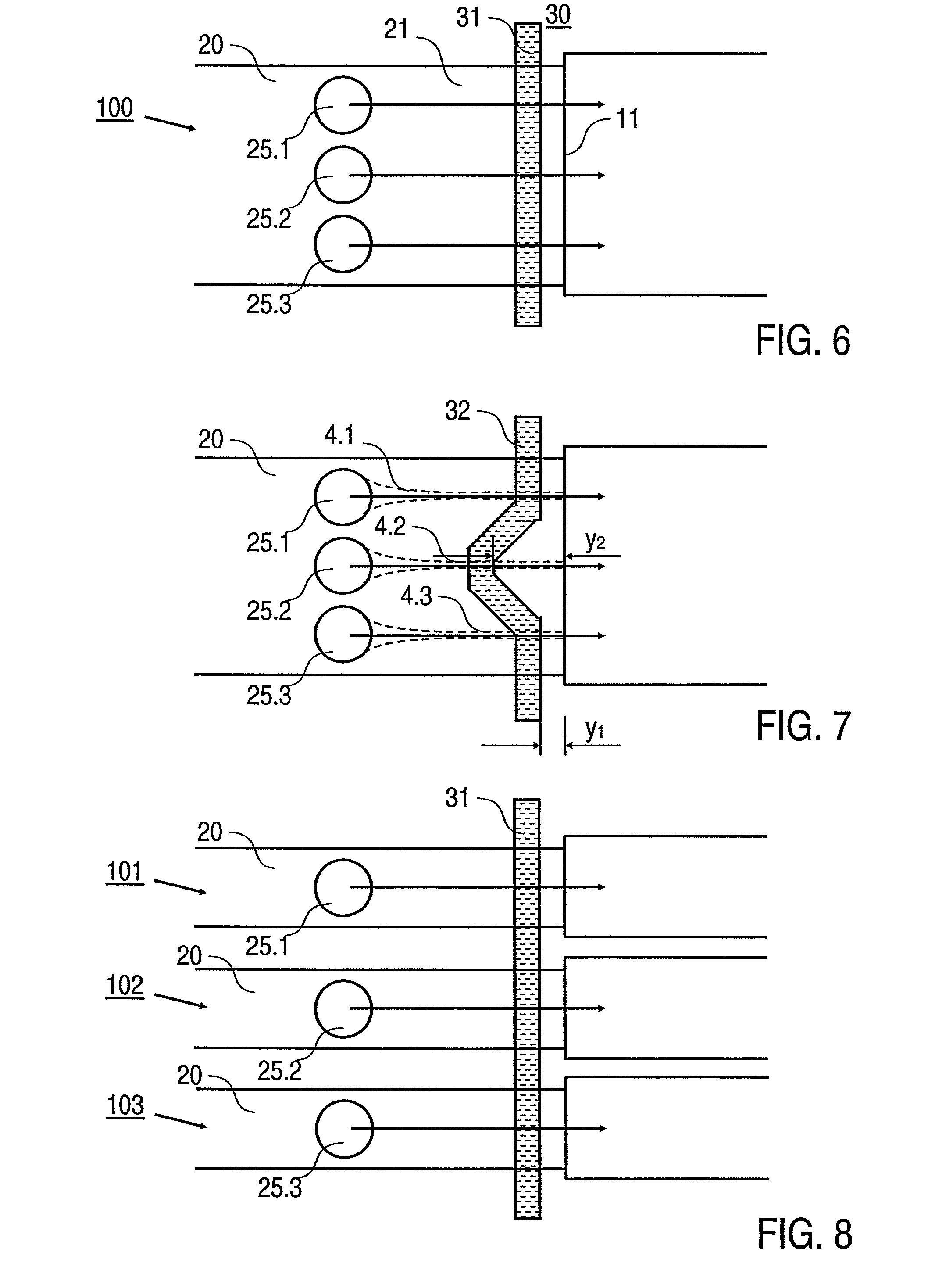Formation of an emulsion in a fluid microsystem