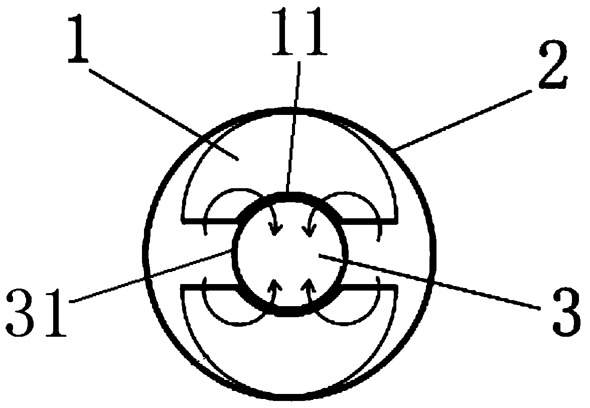 Magnetized fuel economizer for motor vehicle oil pipeline and preparation method of nano catalytic material