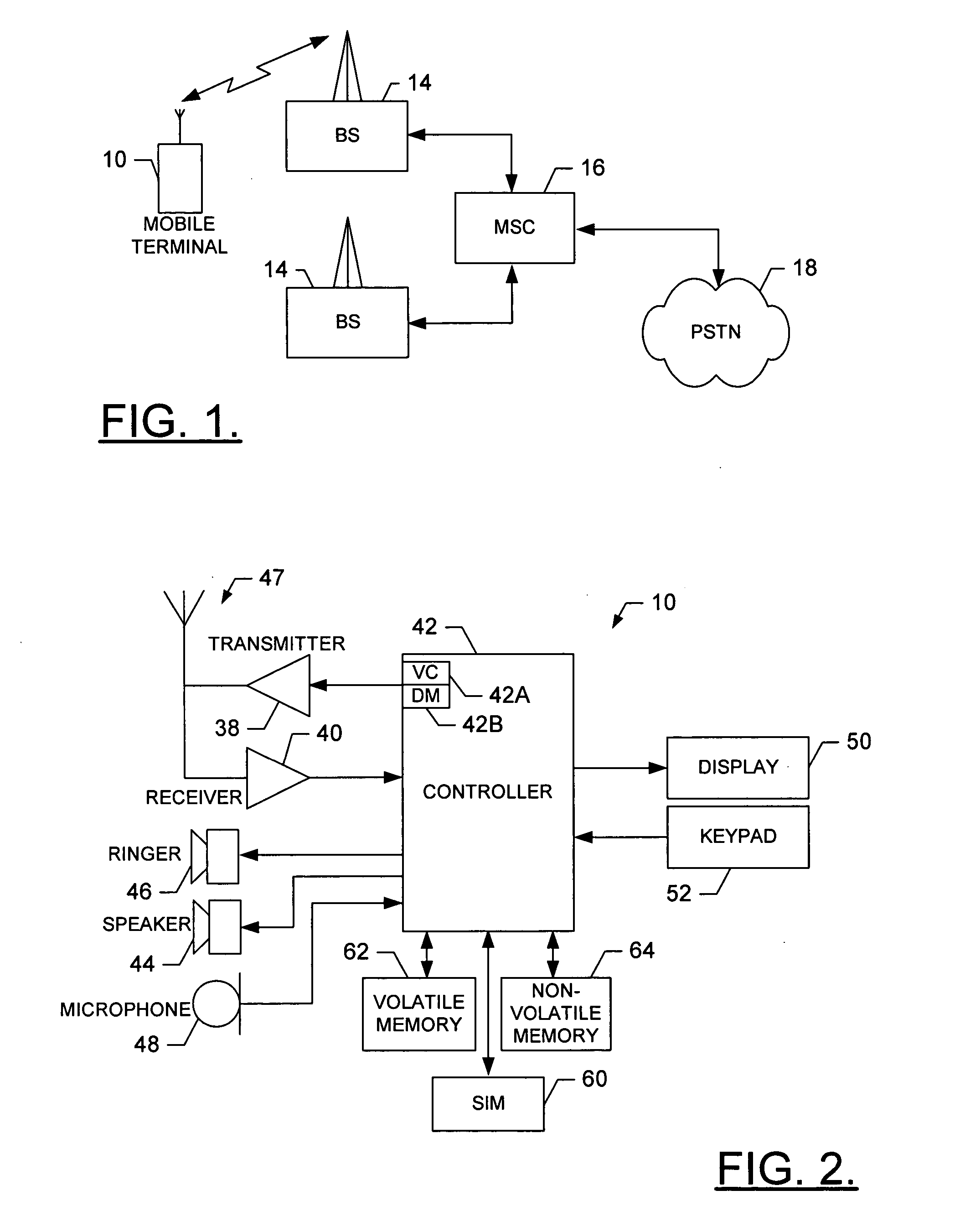 Mobile terminal, method and computer program product for storing and retrieving network parameters