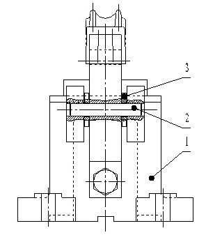 Fixture for milling two planes of automobile connecting rod cap