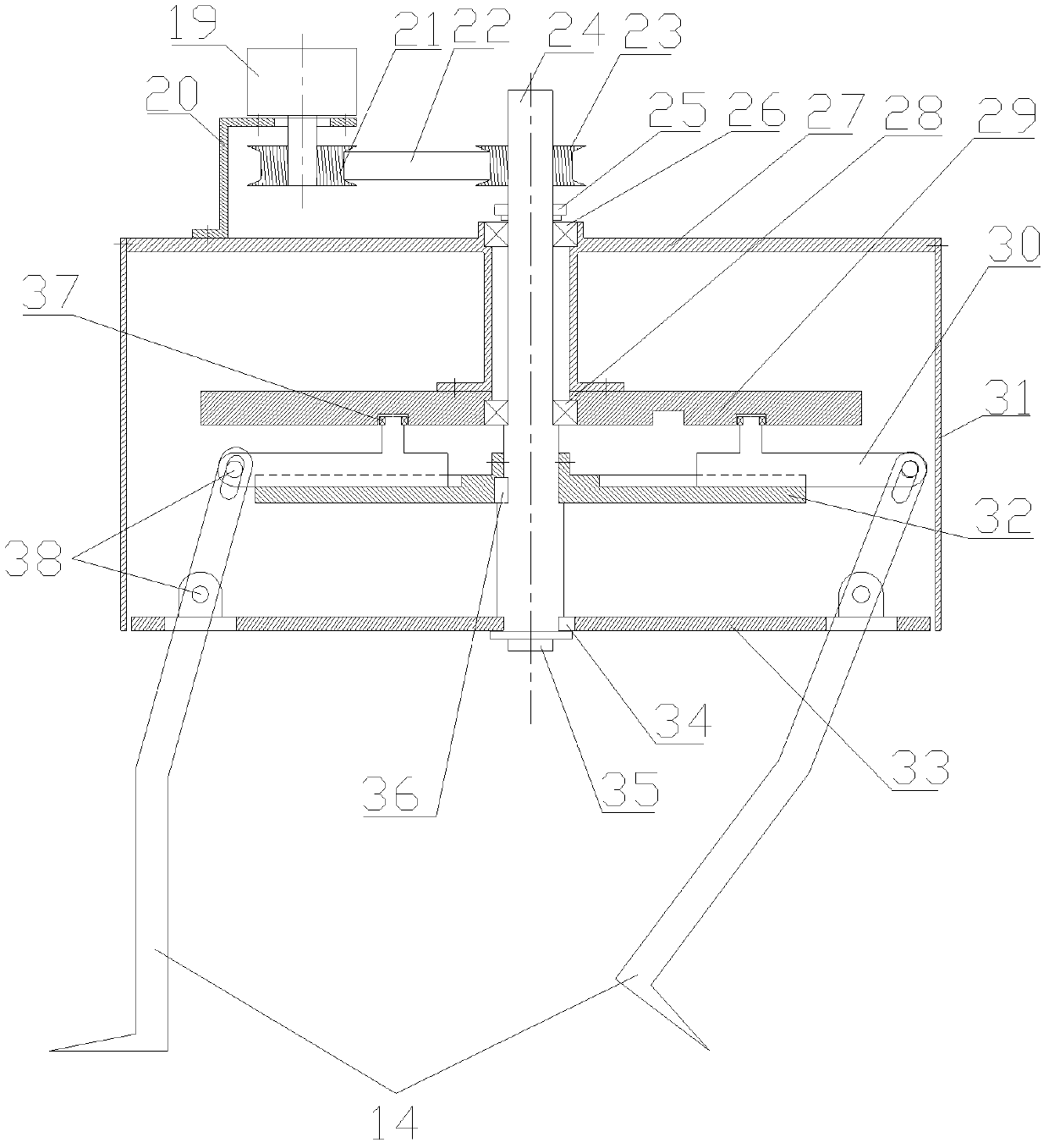 Intelligent inter-row mechanical weeding machine