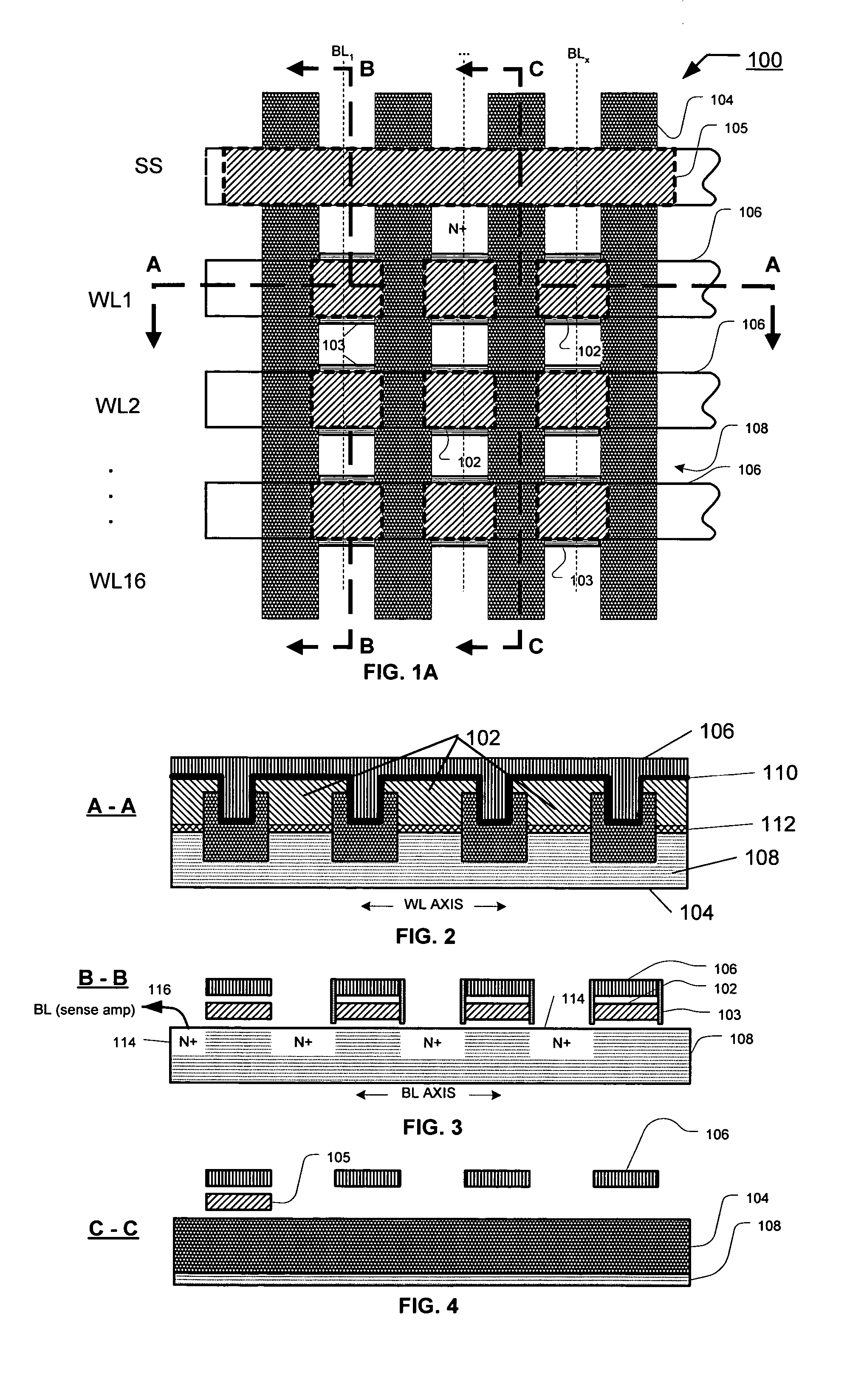 Bitline direction shielding to avoid cross coupling between adjacent cells for NAND flash memory