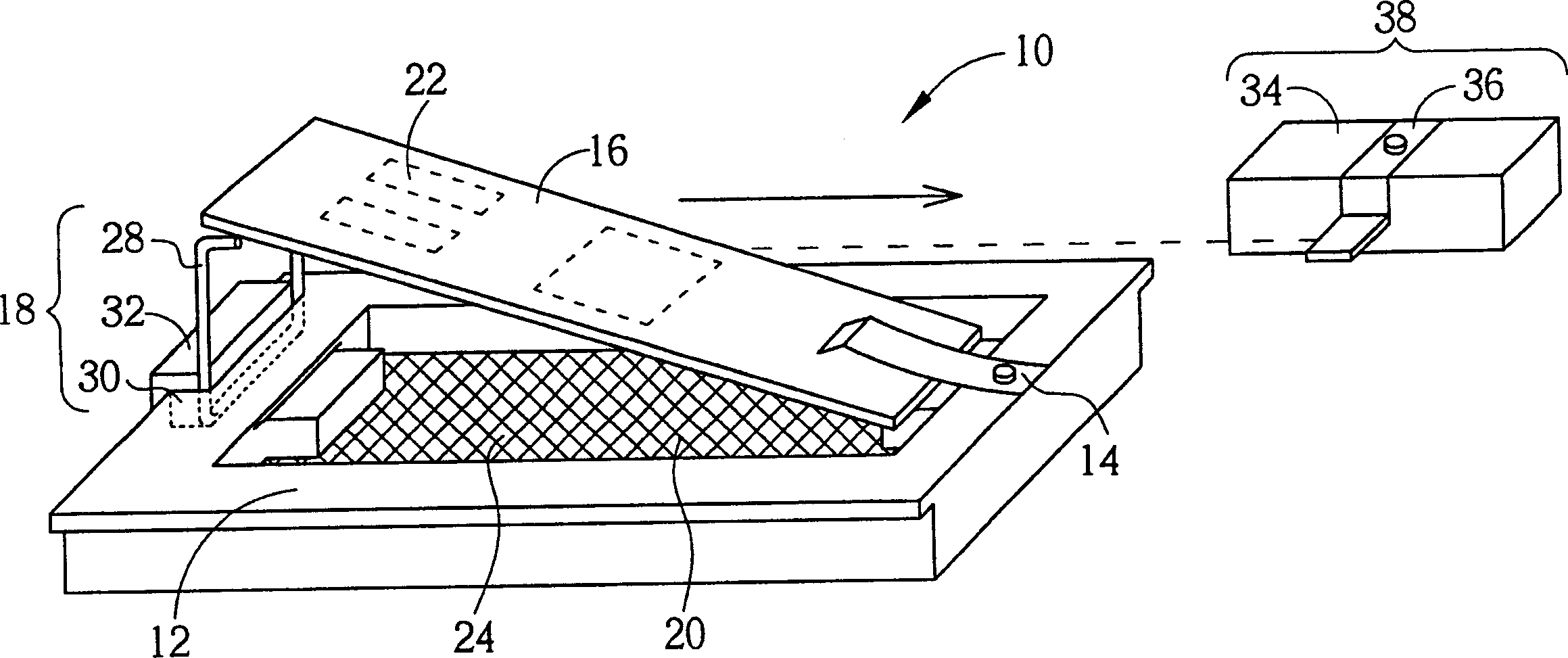 Electronic component carrier and method for shattering and loading electronic components on circuit board