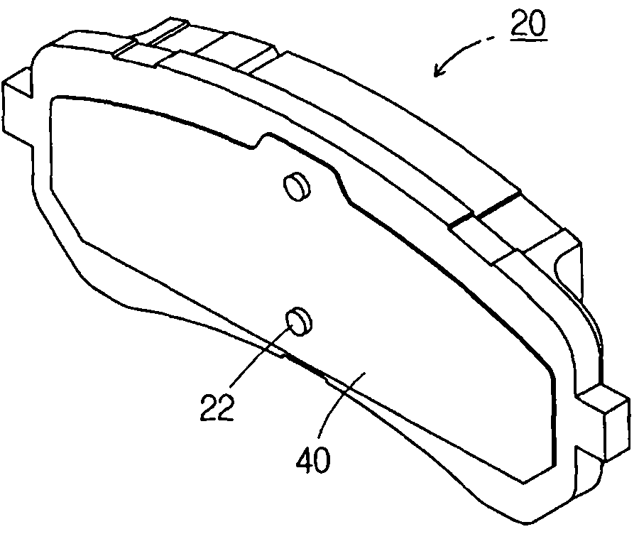 Anti-noise plate supplying device of automobile brake block