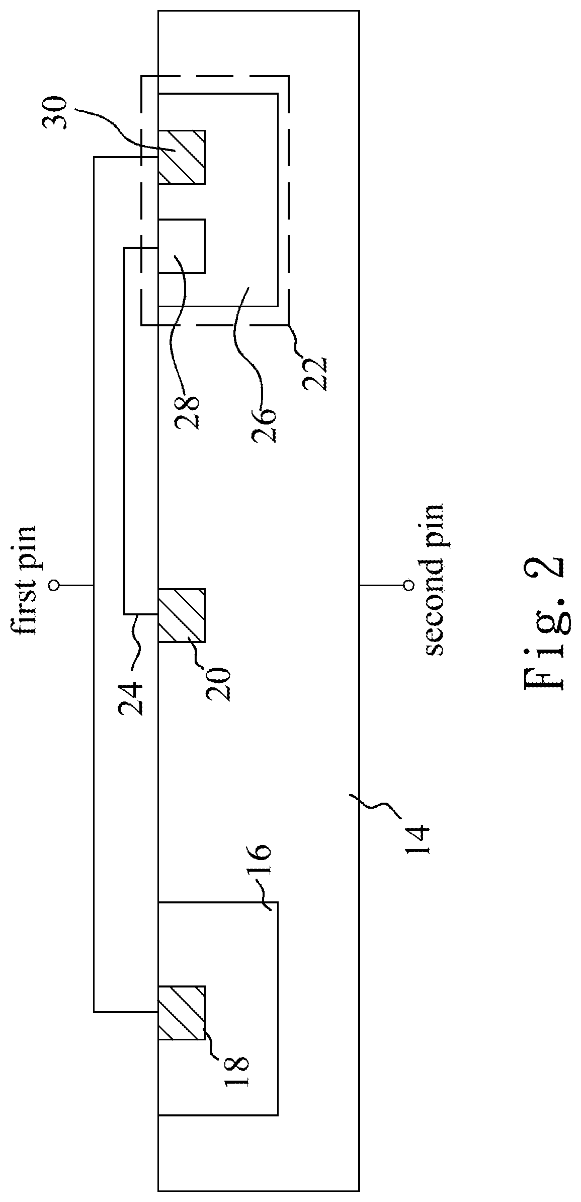Vertical transient voltage suppression device