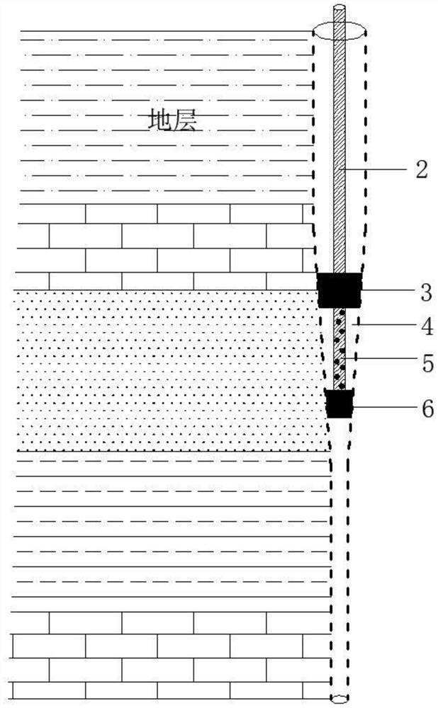 Method for segmentally isolating drill hole for water pressurizing, pressure measuring and water pumping