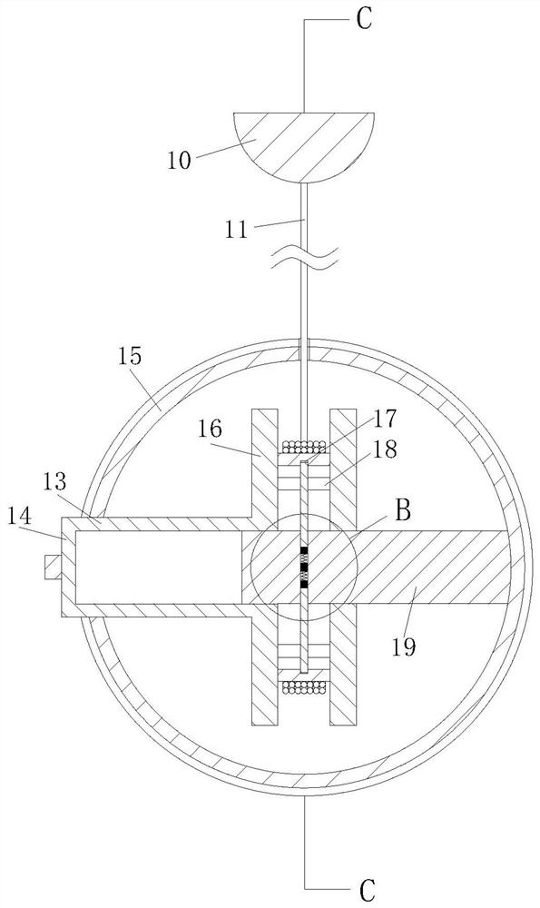 Single-row amplitude experiment teaching device with protection function