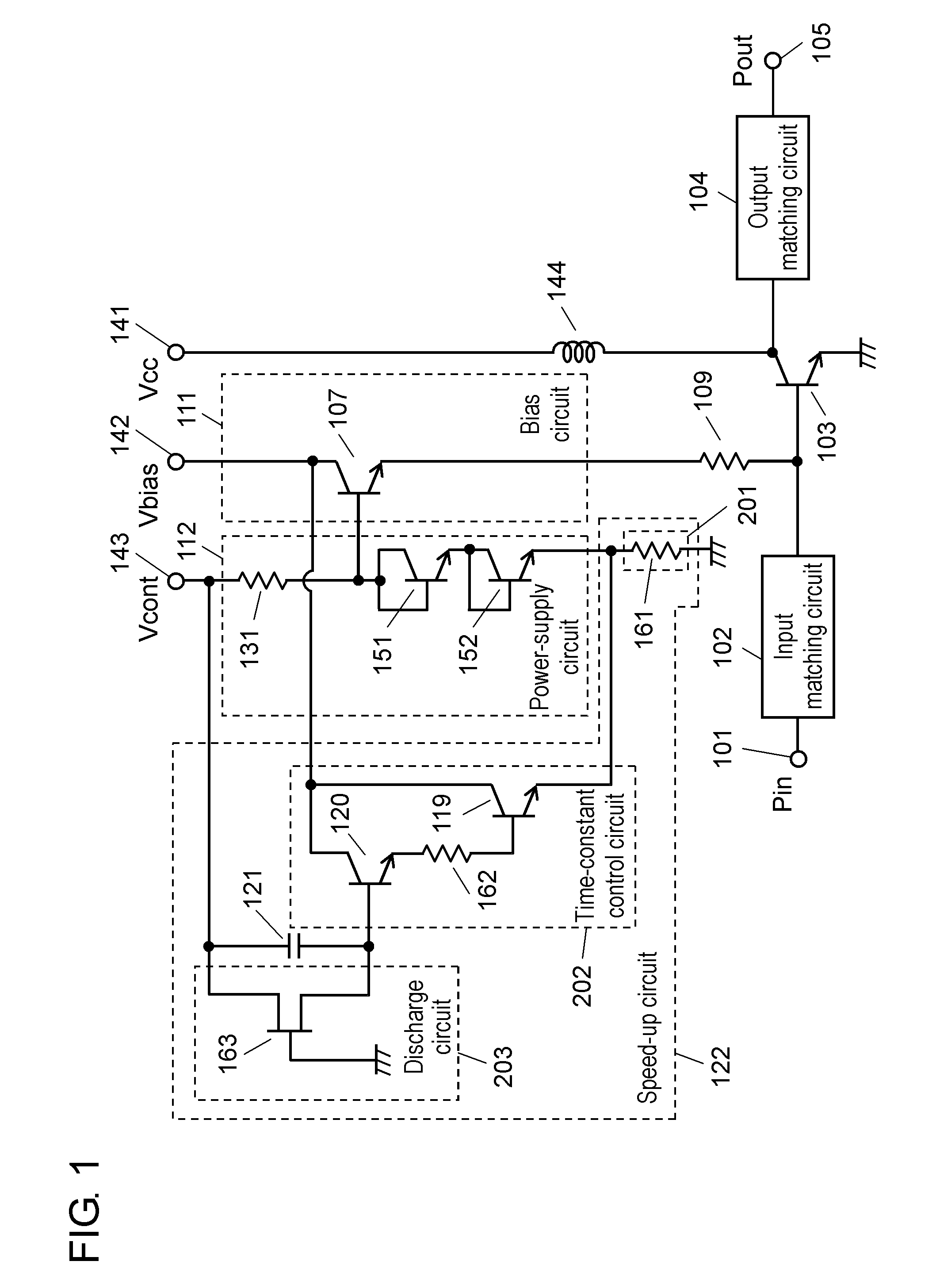 High frequency power amplifier