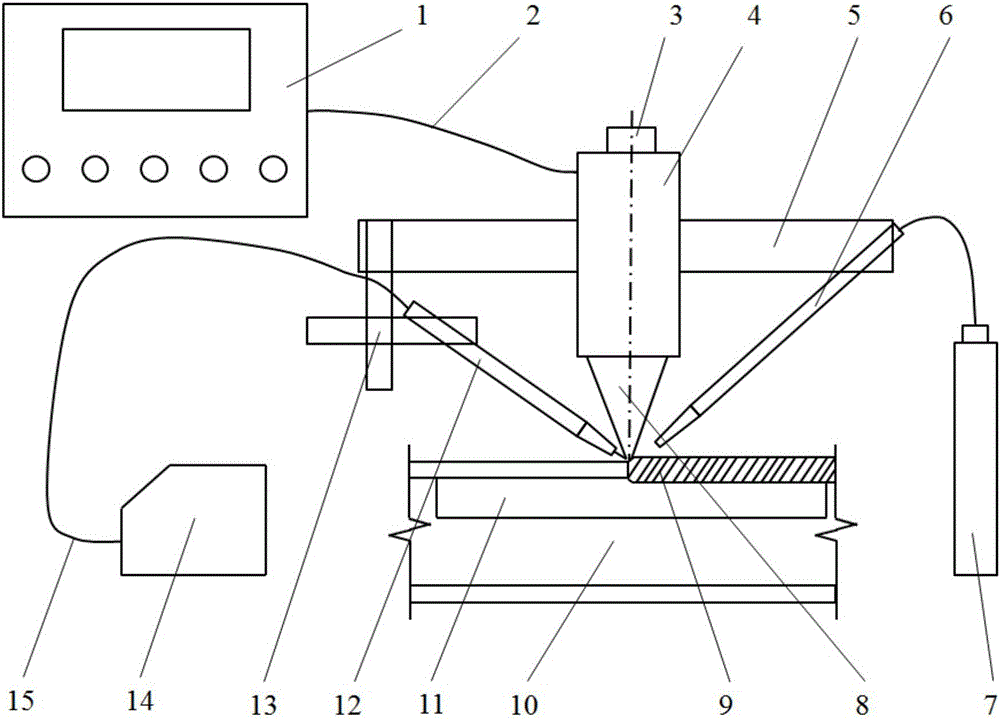 Laser wire-filling welding method for nuclear main pump shield sleeve