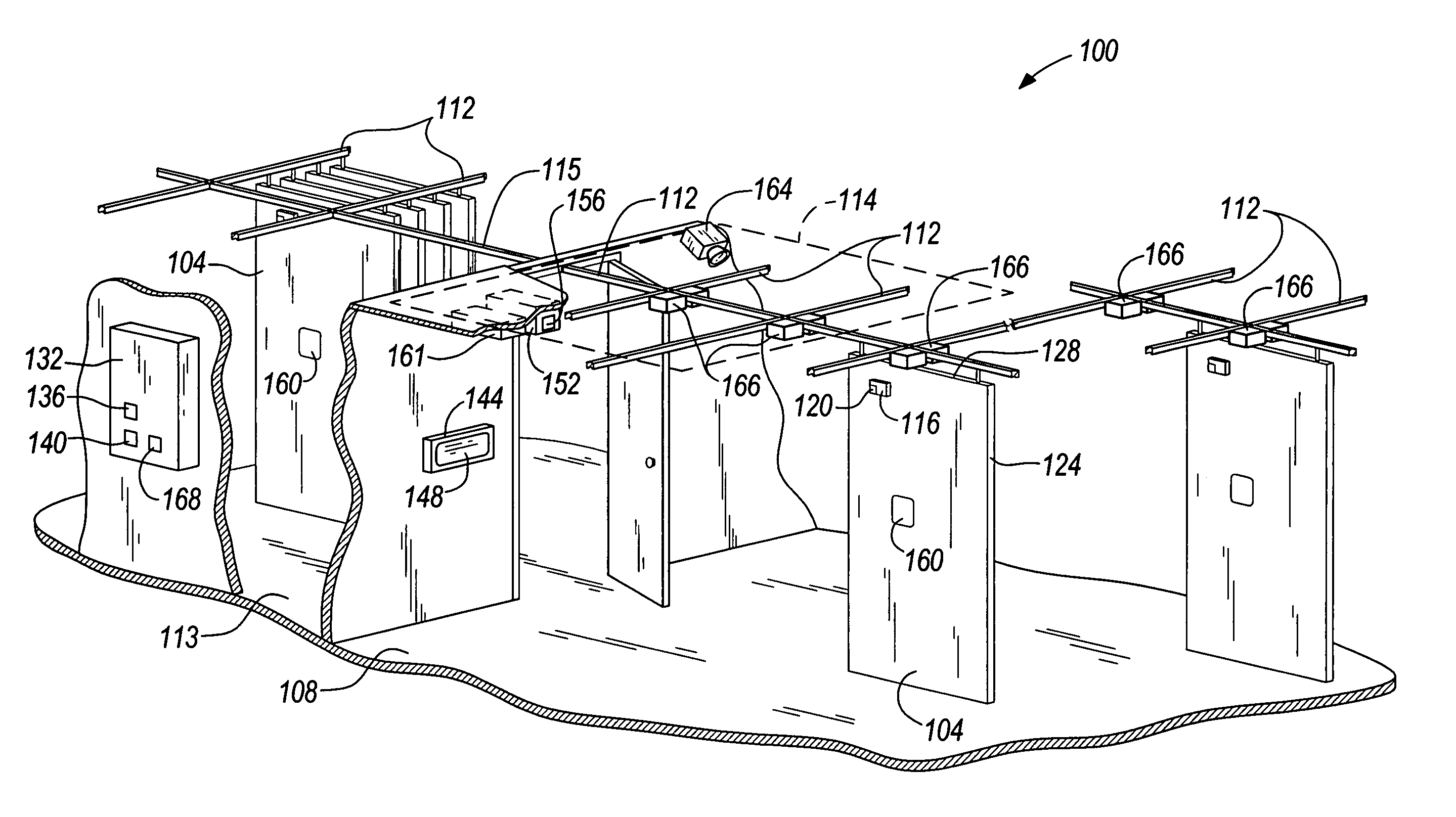 Flexible space management system and method