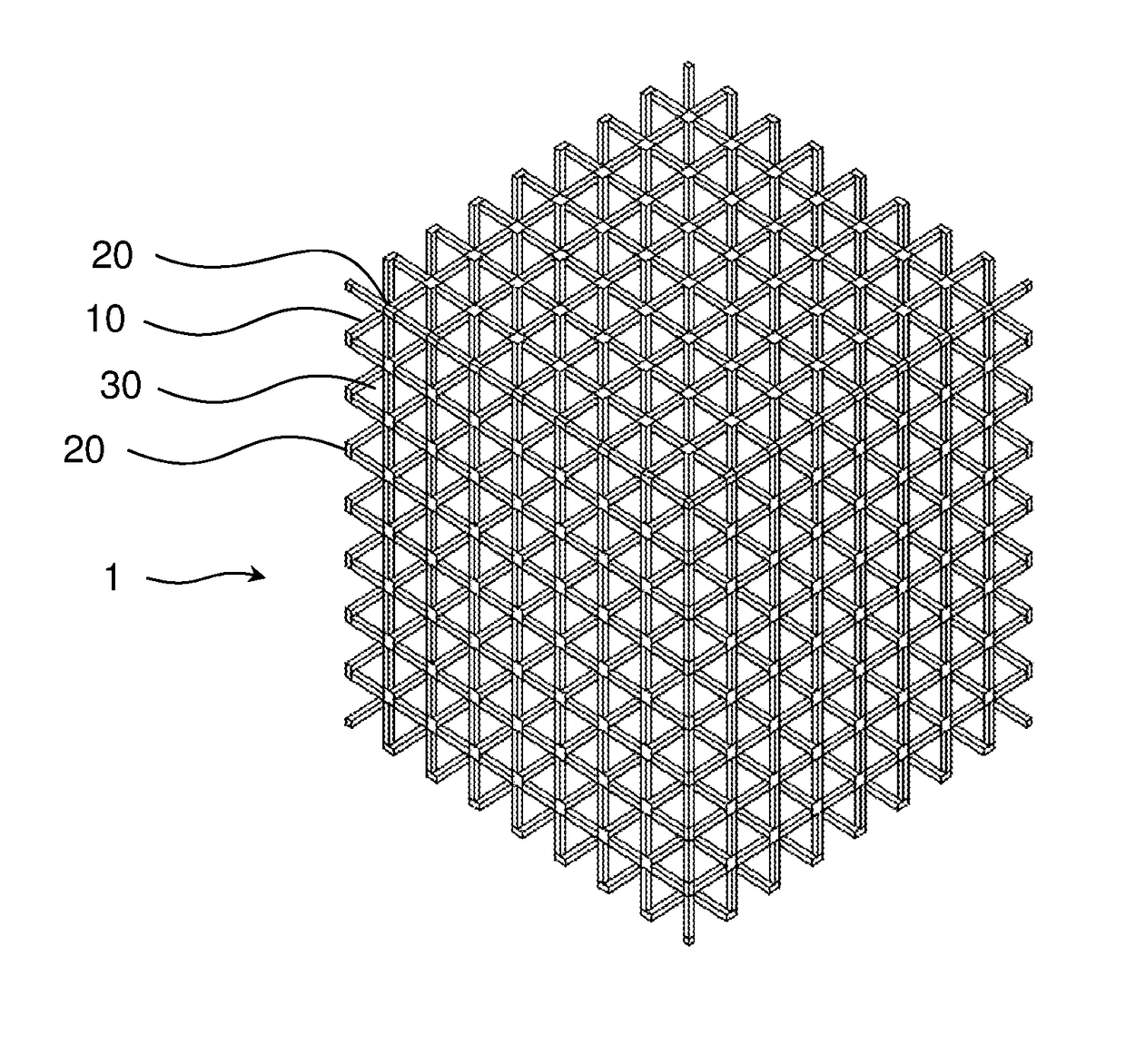 Use of an elastic polymer for production of a porous body in an additive manufacturing method