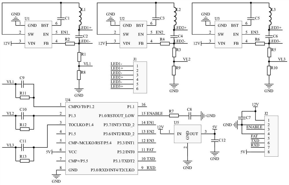 fod optical detector fill light module