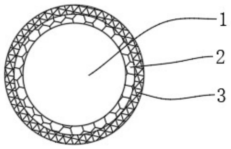 High-strength cold-resistant cable and manufacturing process thereof