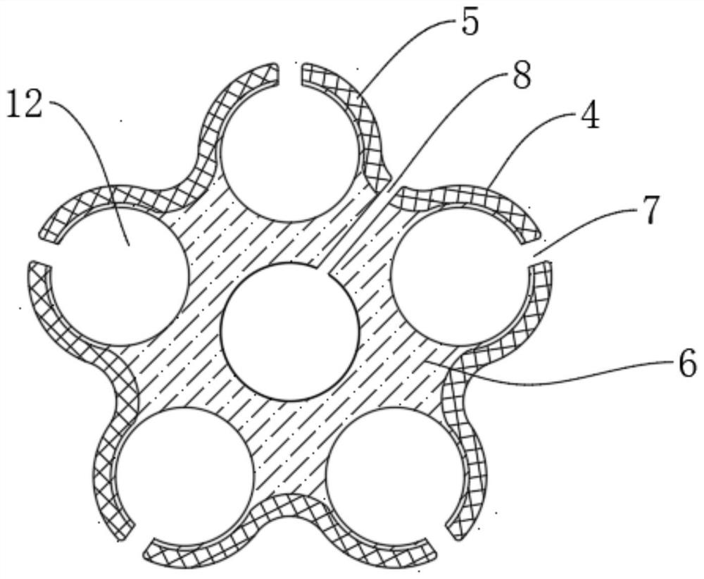 High-strength cold-resistant cable and manufacturing process thereof