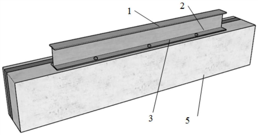 A slidable connection node structure between wall panels and steel beams and its construction method
