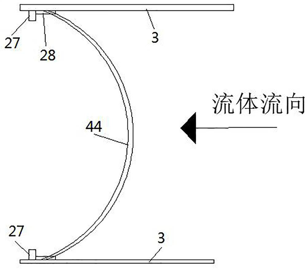 Proppant laying visualization experiment device capable of dynamically adjusting seam width and using method thereof