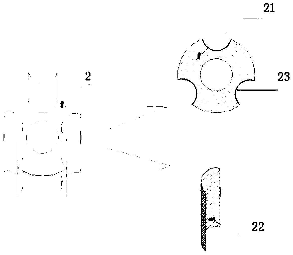 Anti-floating anchor rod structure penetrating through water-rich gravel bottom layer and construction method thereof