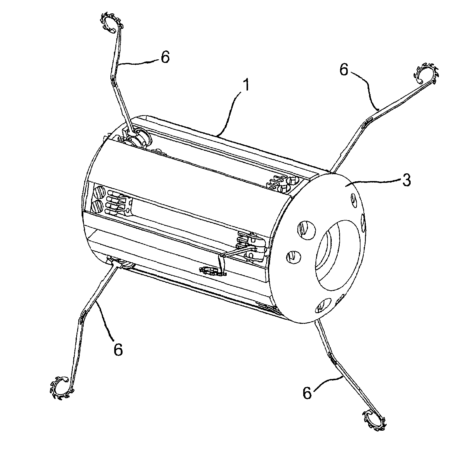 Teleoperated endoscopic capsule equipped with active locomotion system