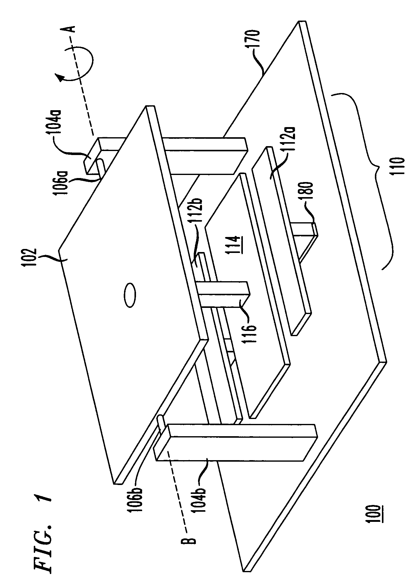 MEMS device for an adaptive optics mirror