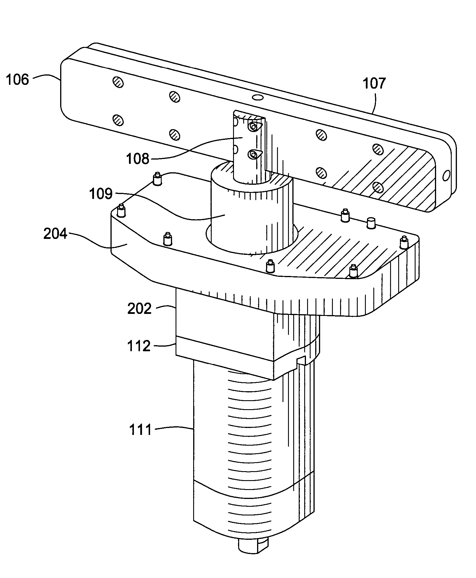 Single-sided inflatable vertical slit valve