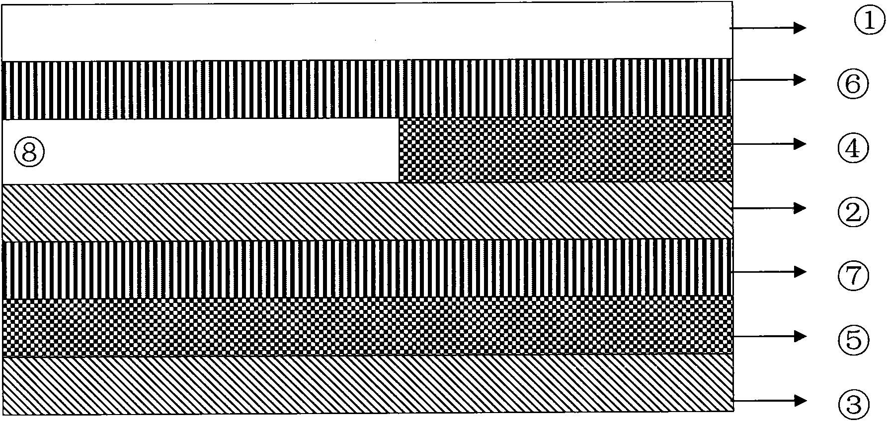 Environment friendly release paper coated with silicon partially and preparation method thereof