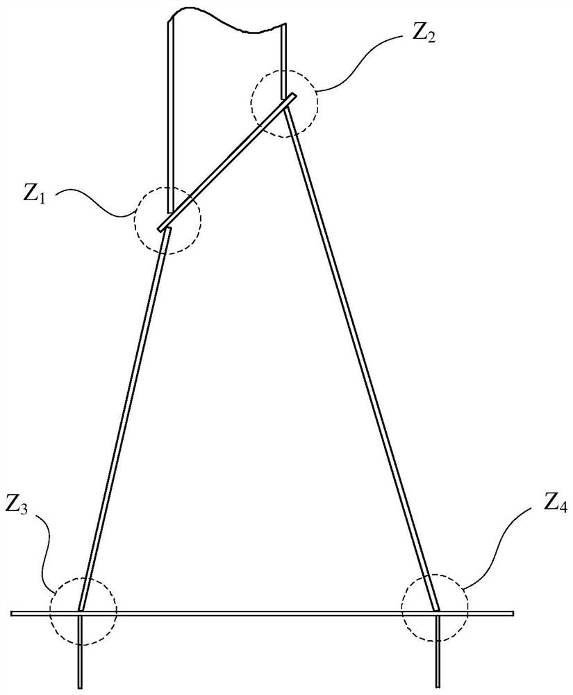 Node deviation measuring instrument, manufacturing method thereof and method for measuring node deviation