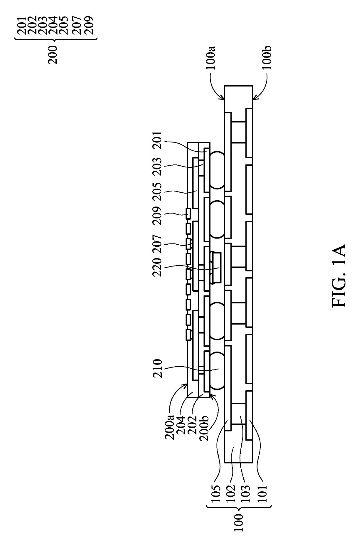 Fan-out package structure having stacked carrier substrates and method for forming the same