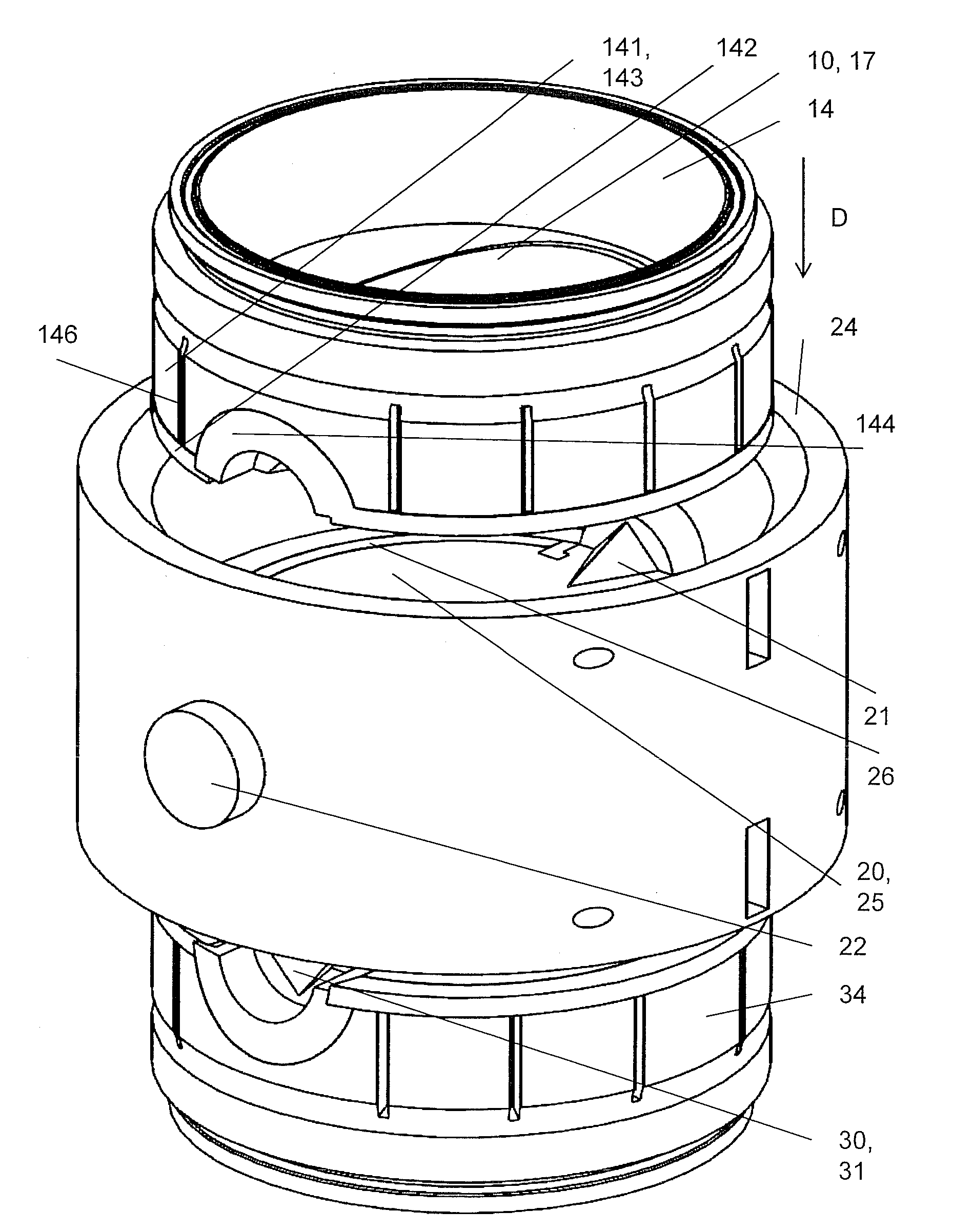 Passive valve for multivalve devices and a multivalve device, in particular having such a passive valve