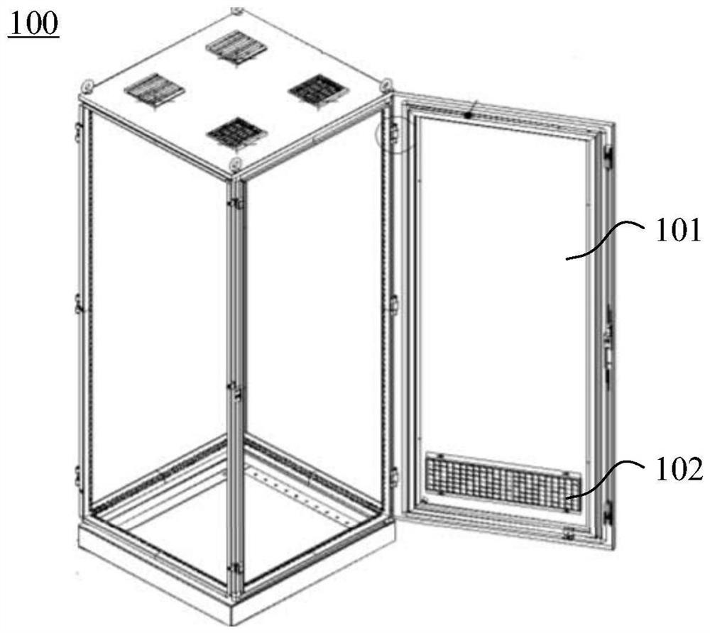 Explosion-proof cabinet and explosion-proof machine