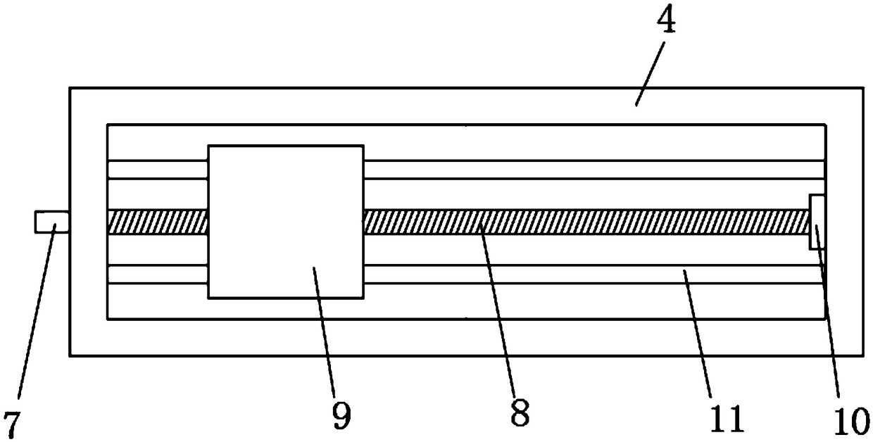 Accounting glue coating device for spaced strip-like gluing and using method