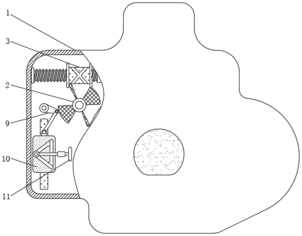 An optical fiber stripping device based on the new generation of information technology