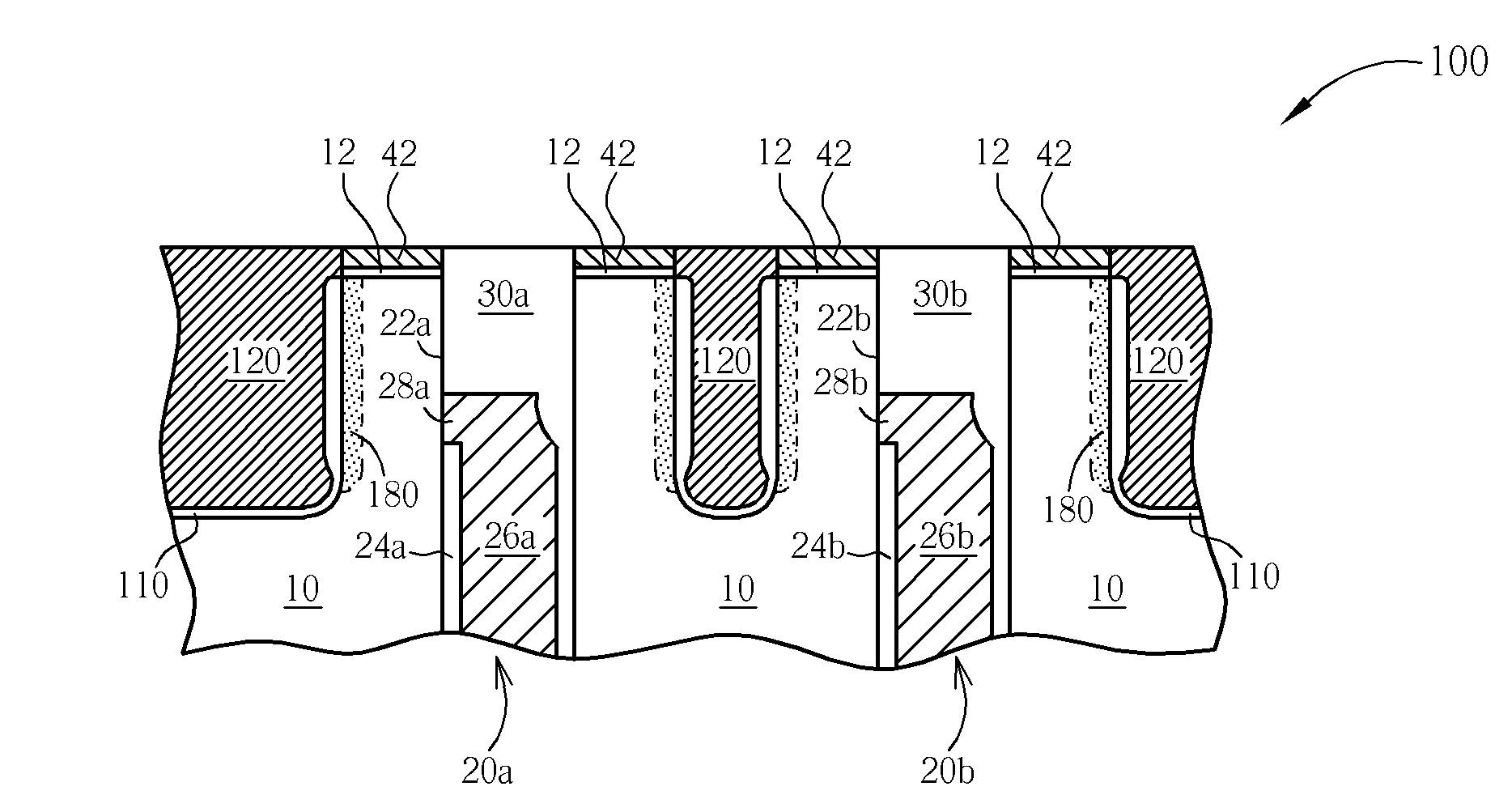 Method for fabricating recessed gate mos transistor device