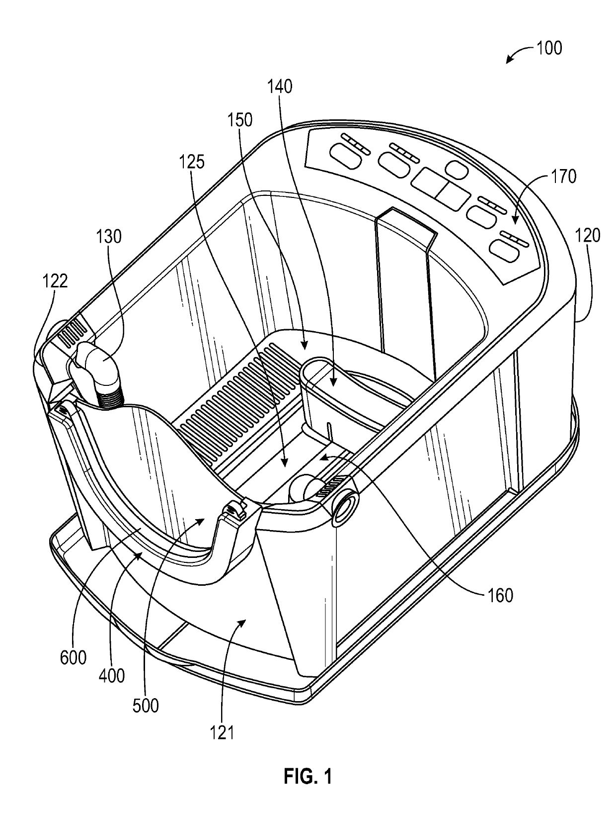 Face soaking device