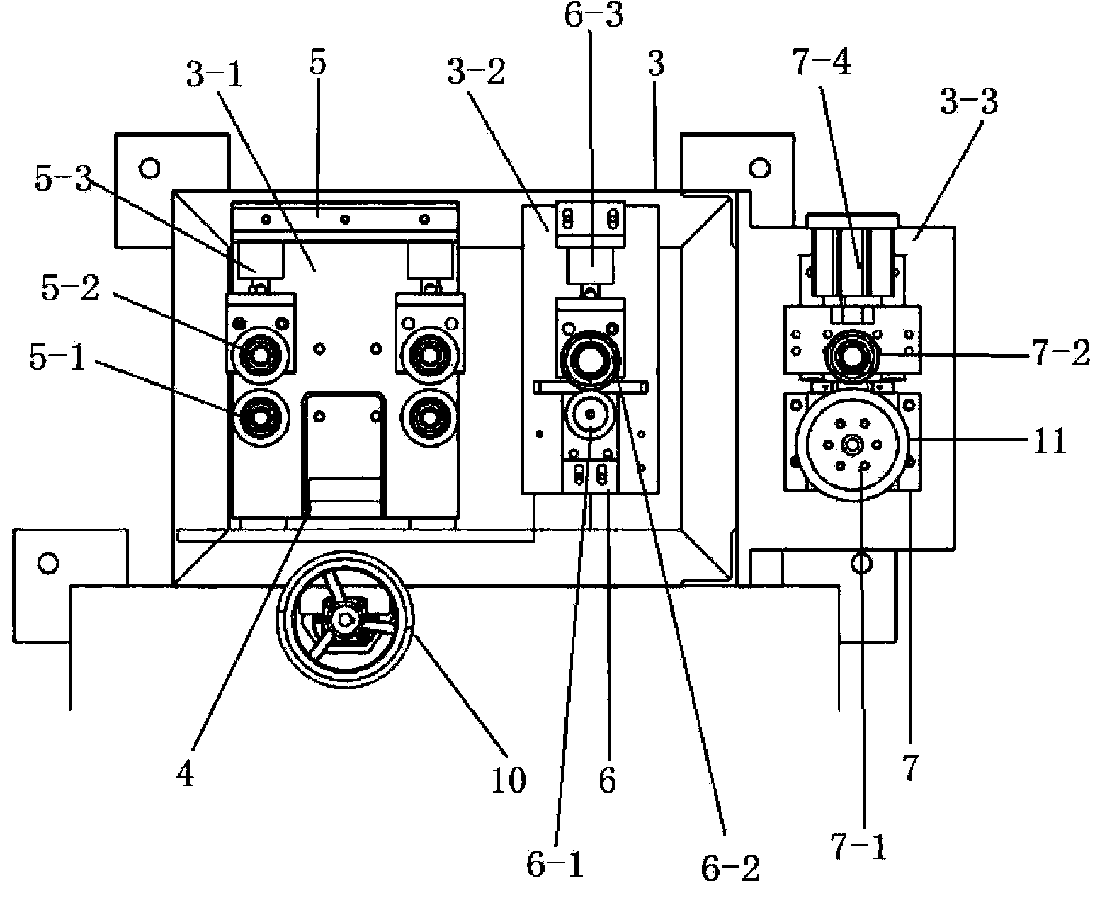 Belt saw marker attaching device