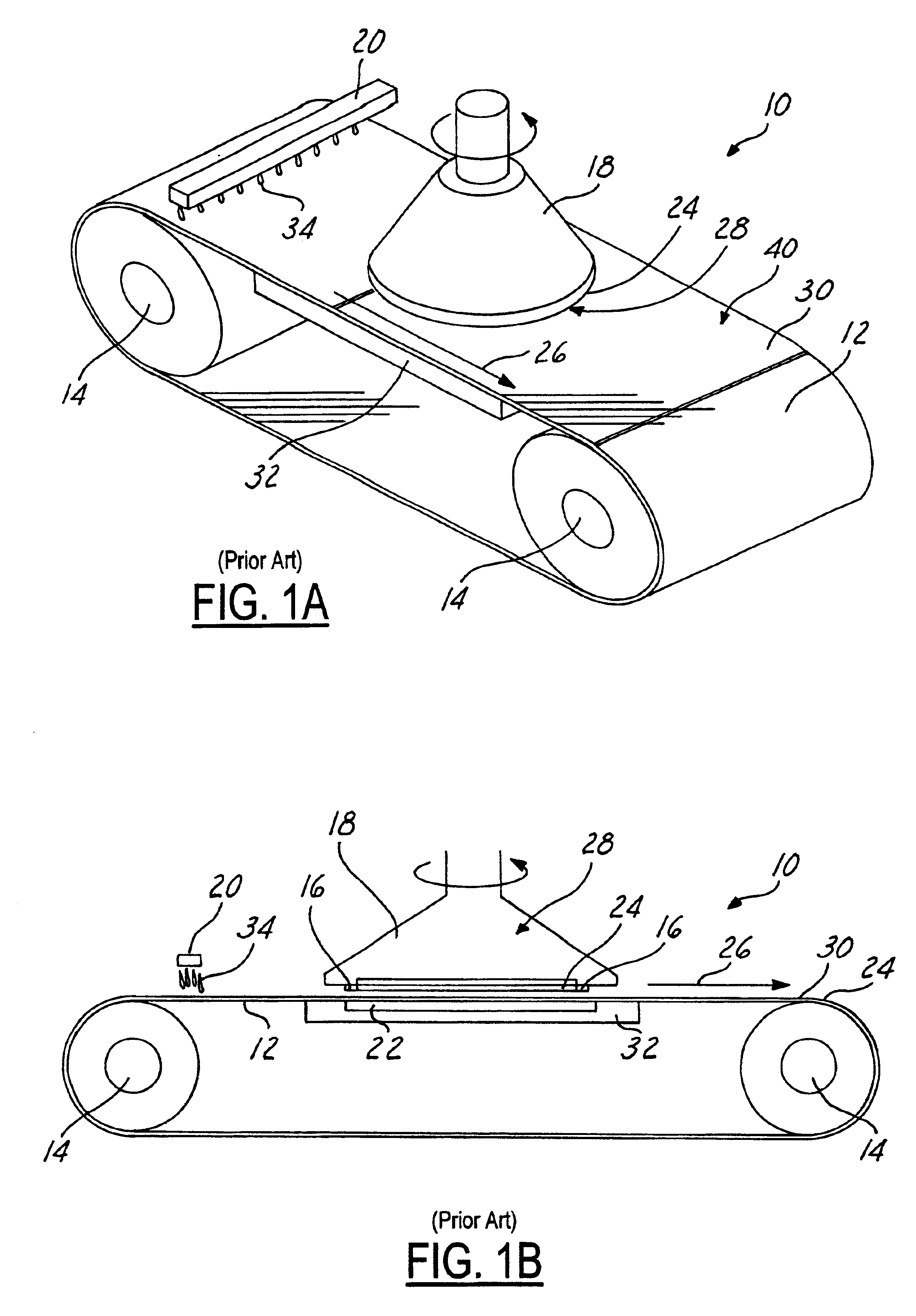 Linear chemical mechanical polishing apparatus equipped with programmable pneumatic support platen and method of using