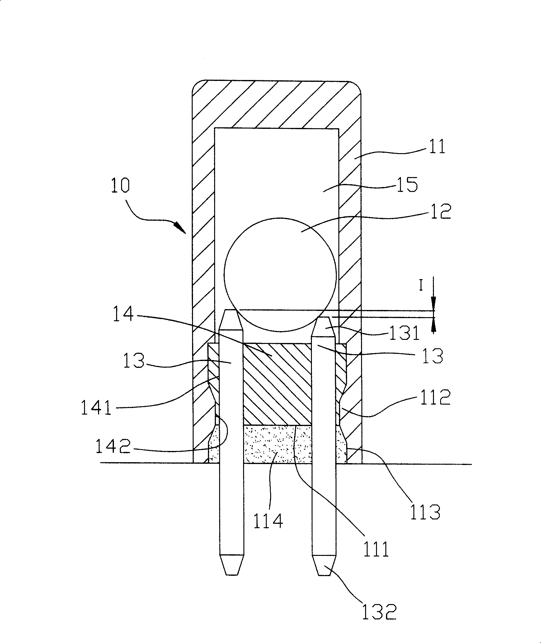 Ball bearing switch and its making method