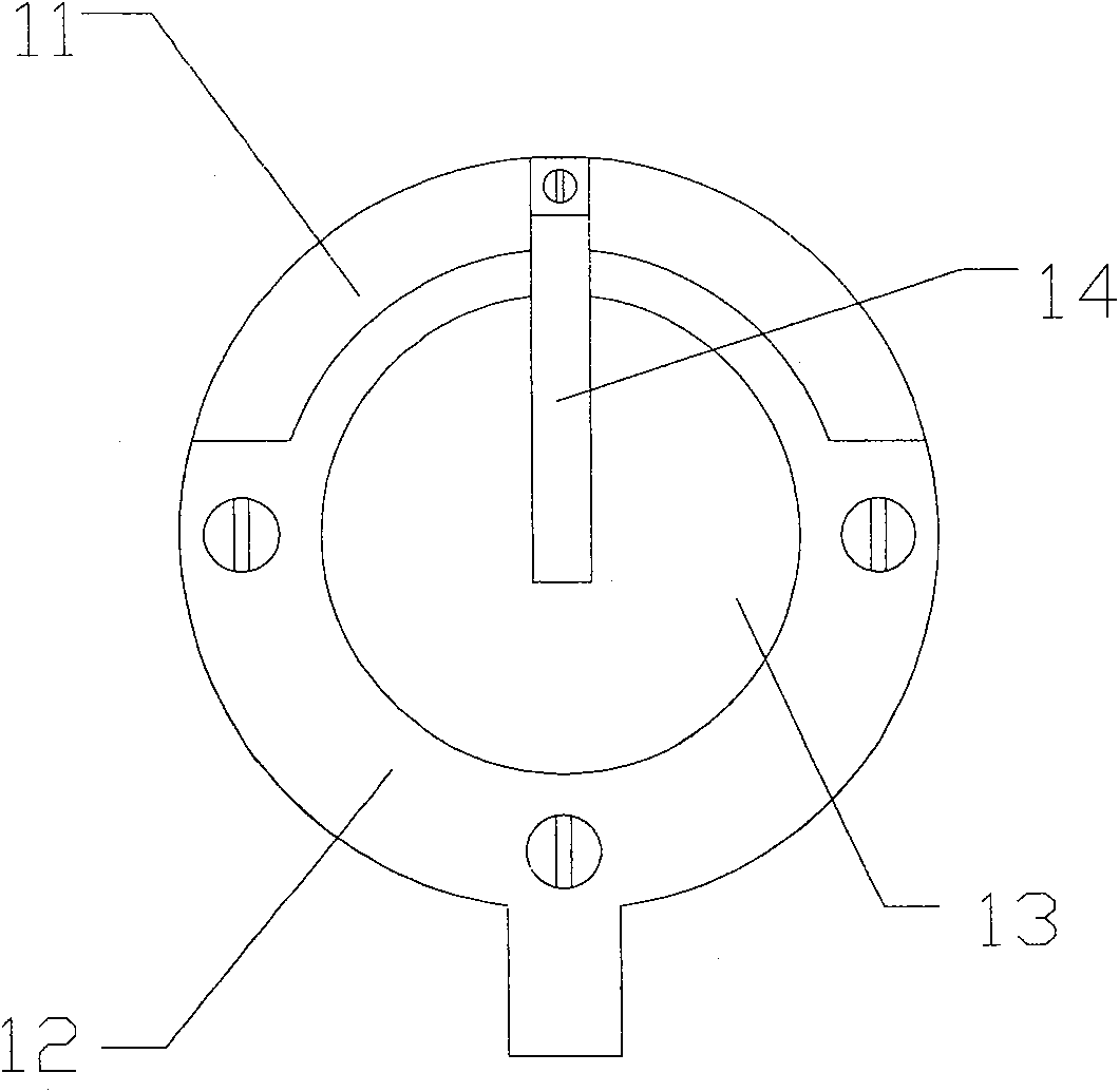 Device for detecting speed of mainshaft of CD drive