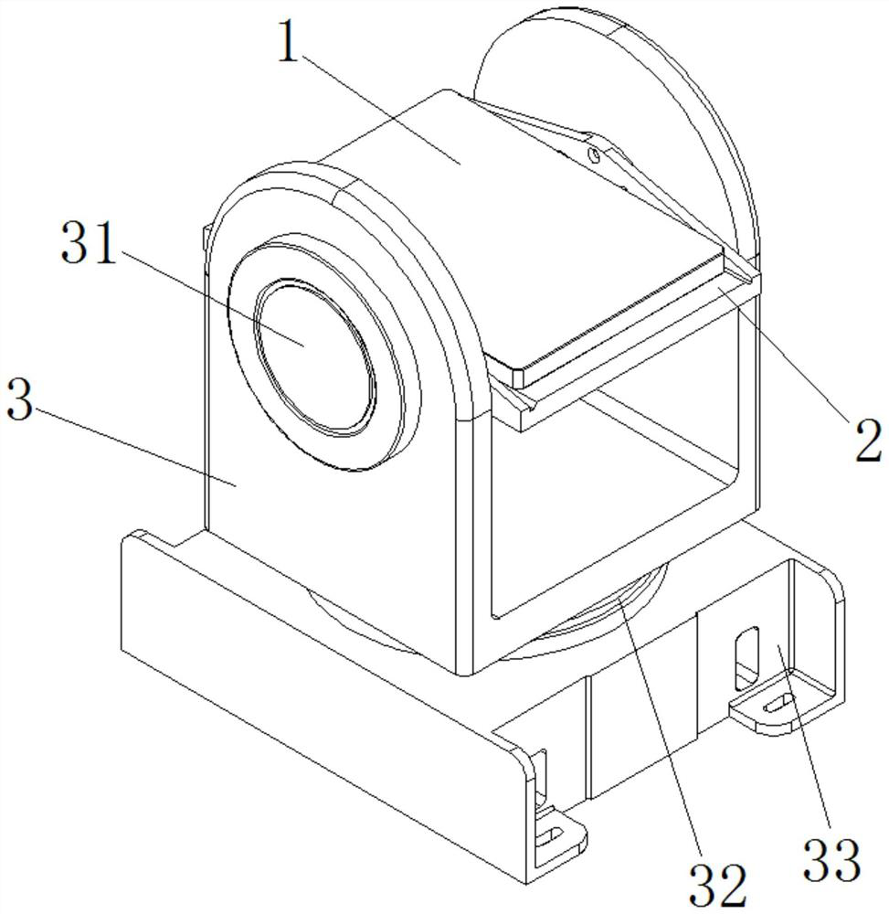 Swing mirror assembly, swing mirror assembly adjusting system and adjusting method