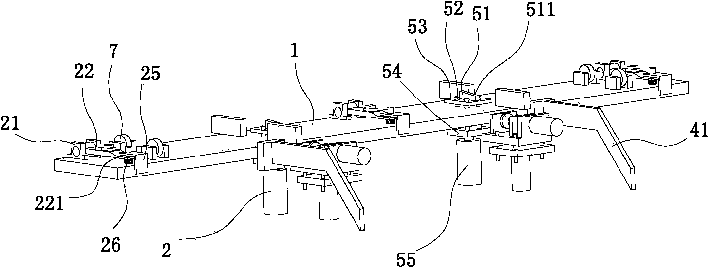 Linearity detecting mechanism for self-taking type drill rod