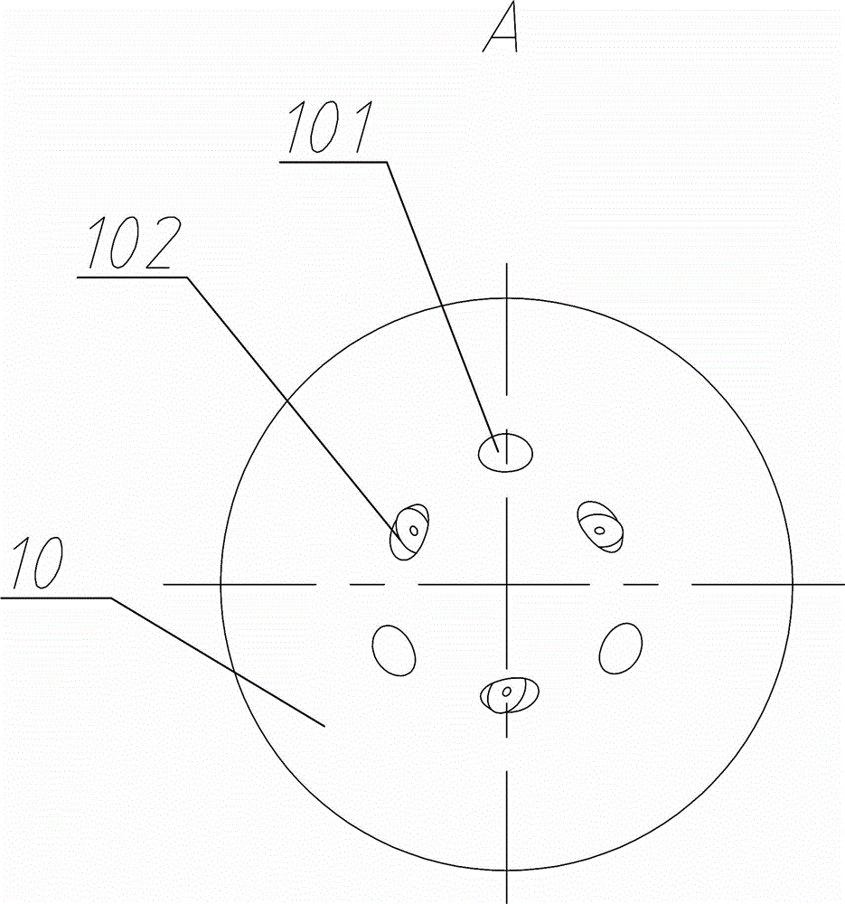 Swirling sand removing device and method