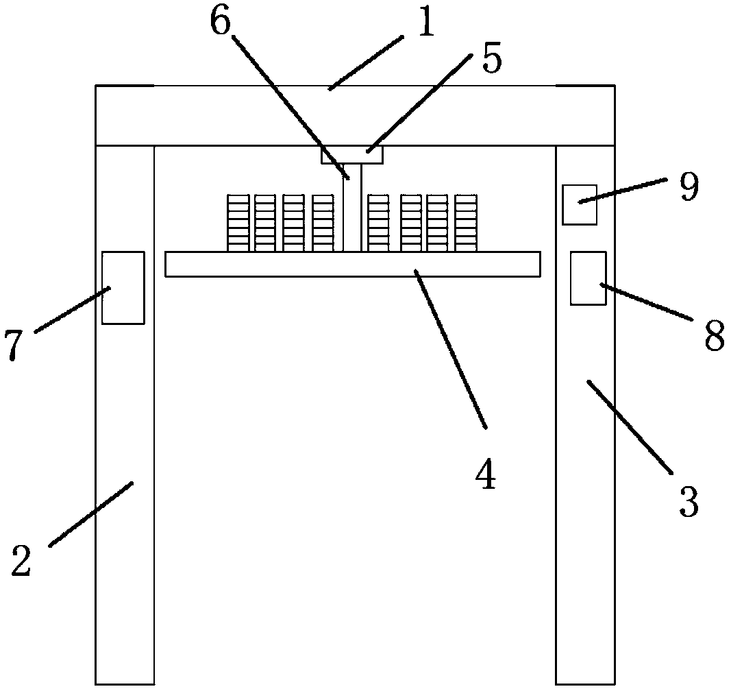 Shelf capable of conveniently obtaining parts based on NFC