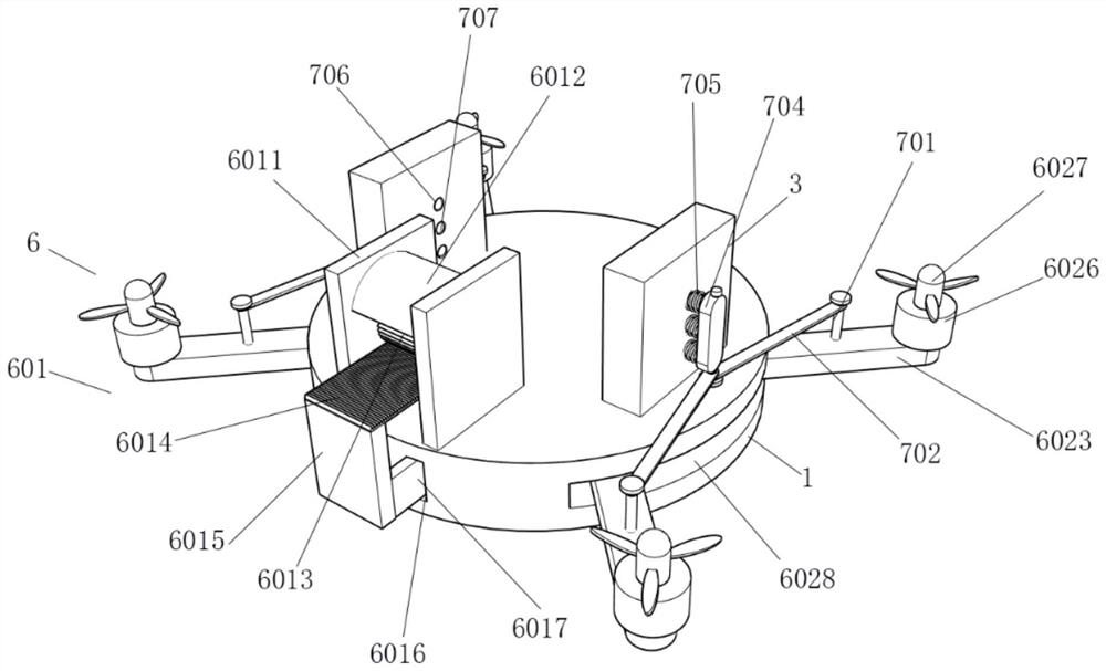 Aerial photography camera imaging time measuring device