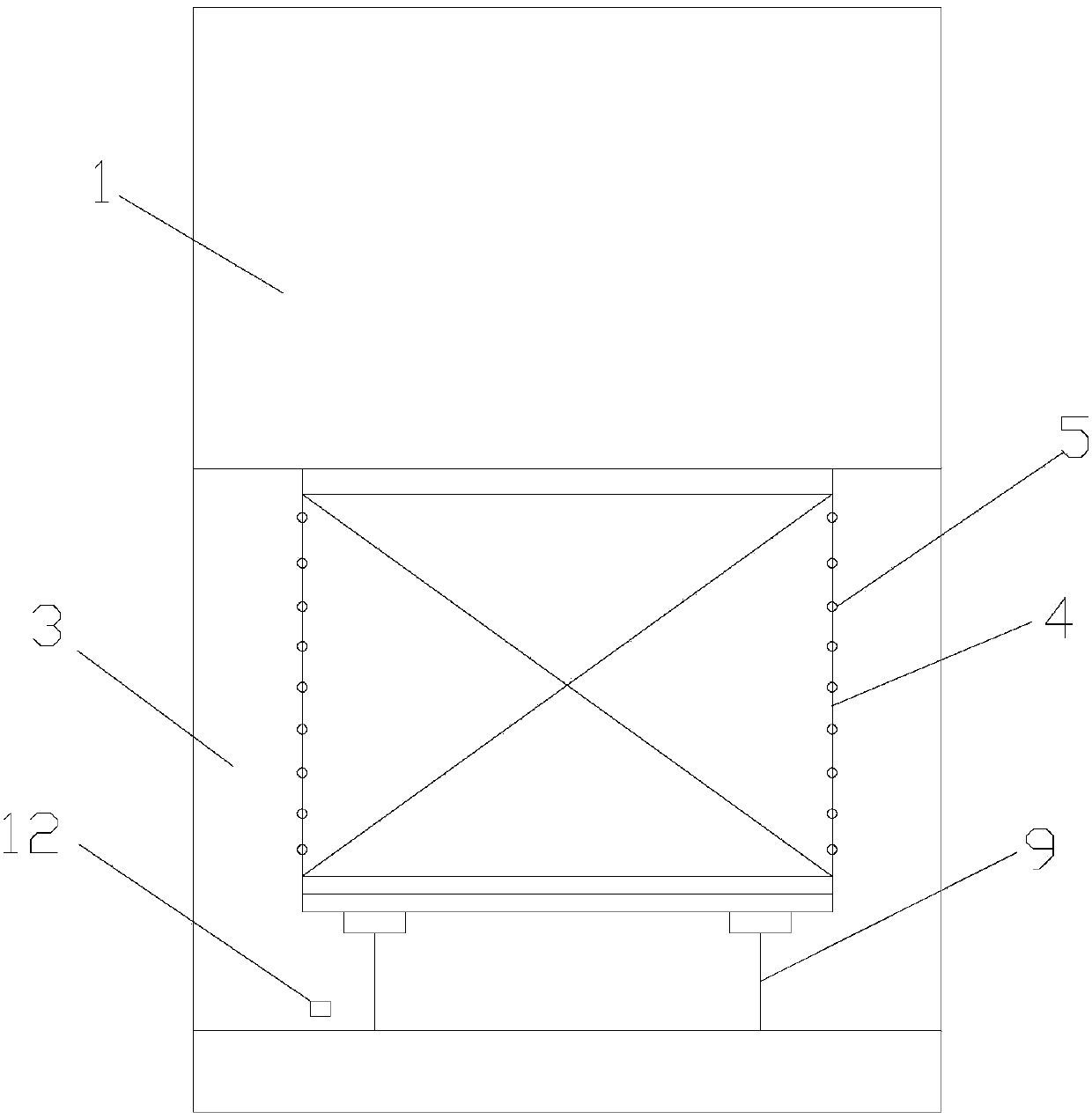 A flame retardant sample setting dryer