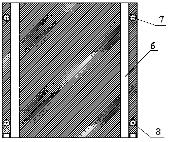 Artificial core preparation method for fracturing performance testing of rocks containing controllable fractures