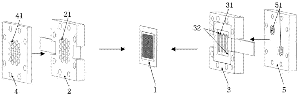 Preparation method of micro-miniature direct formic acid fuel cell based on mems technology