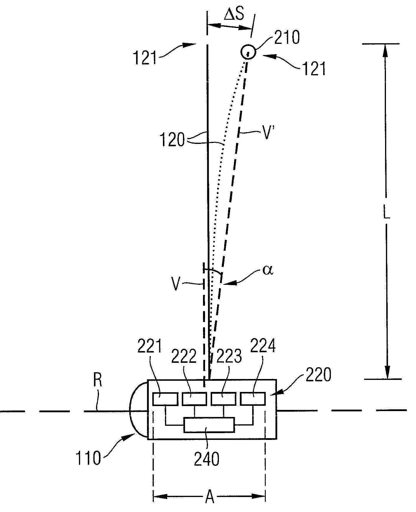 Detection of deformation of a wind turbine blade