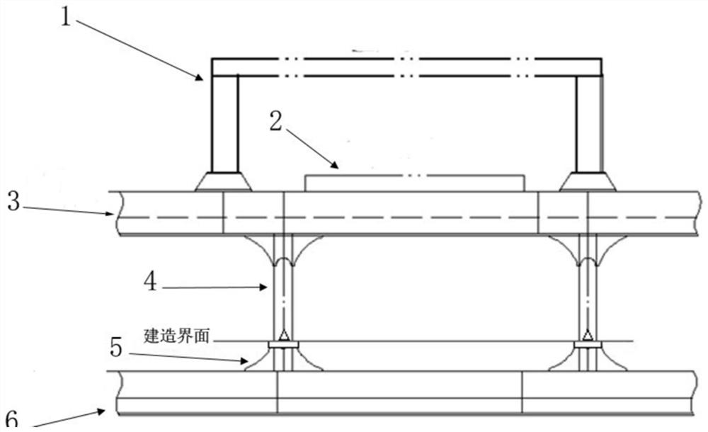 Cylindrical FPSO combined docking method