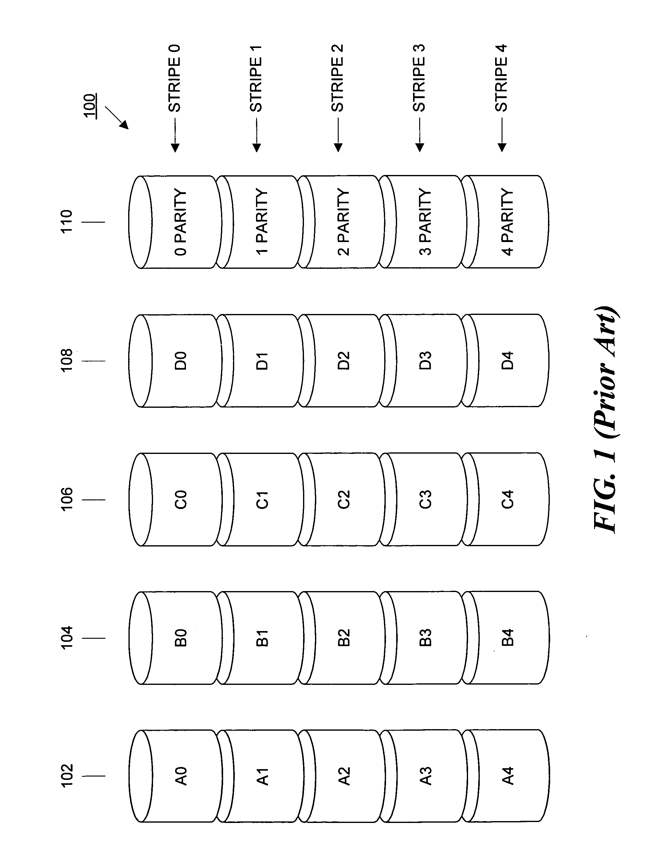 Method and apparatus for decreasing failed disk reconstruction time in a raid data storage system